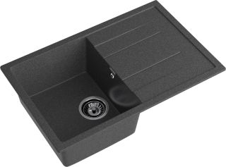 Мойка кухонная GranFest Графит Quadro Q-780 L граф